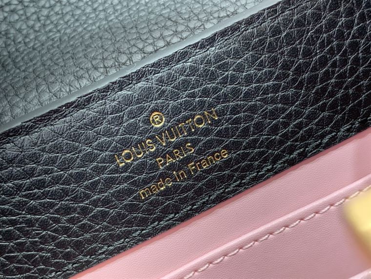 LOUIS VUITTON CAPUCINES MINI BLACK – LW108