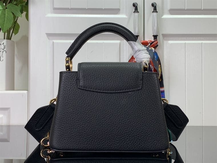 LOUIS VUITTON CAPUCINES MINI BLACK – LW108
