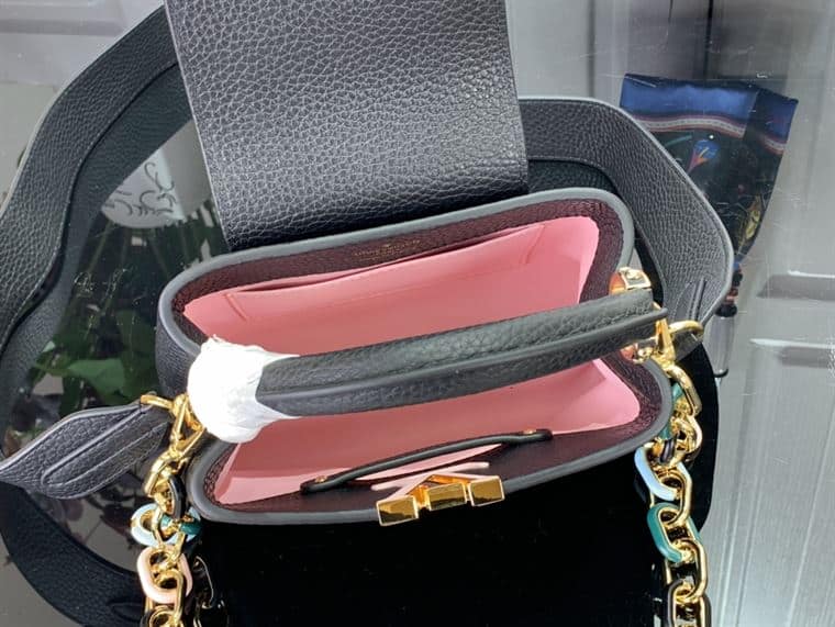 LOUIS VUITTON CAPUCINES MINI BLACK – LW108