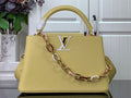 LOUIS VUITTON CAPUCINES MM Yellow – LW099