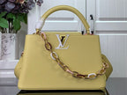 LOUIS VUITTON CAPUCINES MM Yellow – LW099