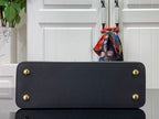 LOUIS VUITTON CAPUCINES MM BLACK – LW100
