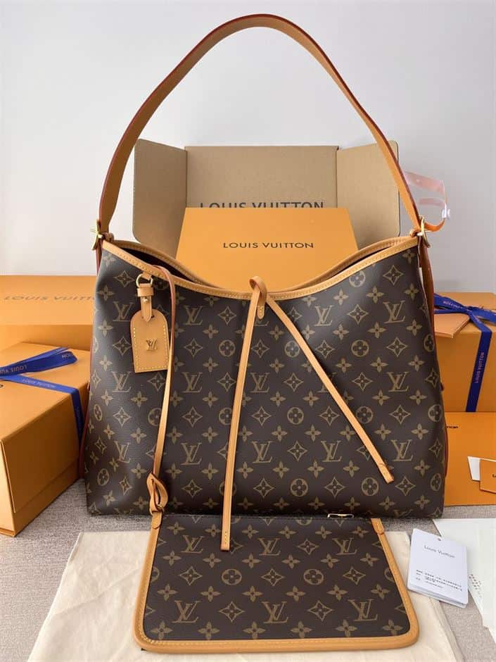 LOUIS VUITTON CARRYALL MM MONOGRAM – LW055