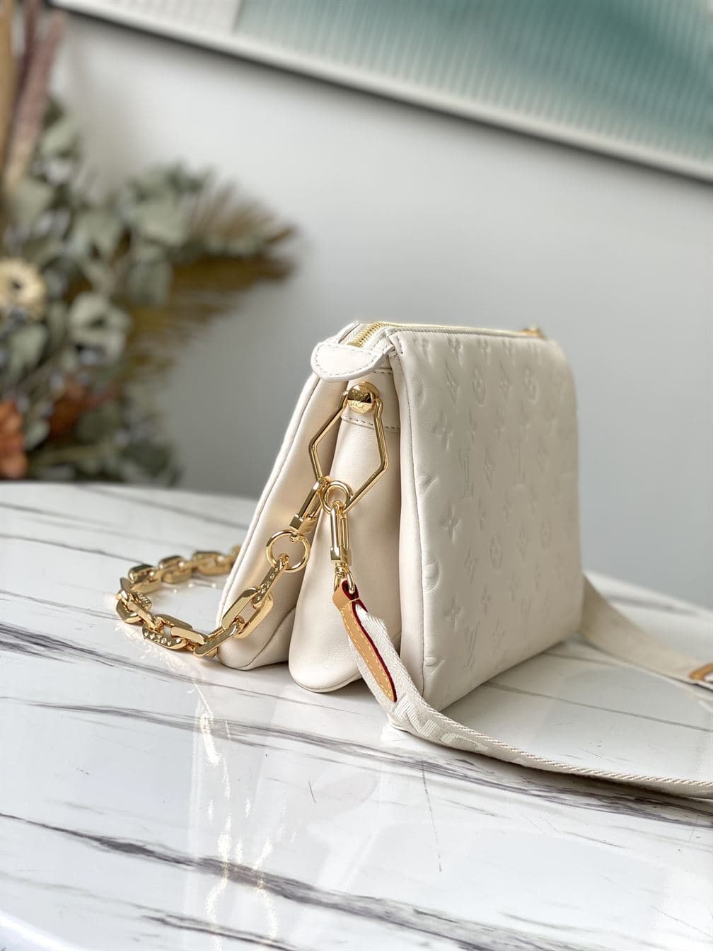 LOUIS VUITTON COUSSIN PM White – LW003
