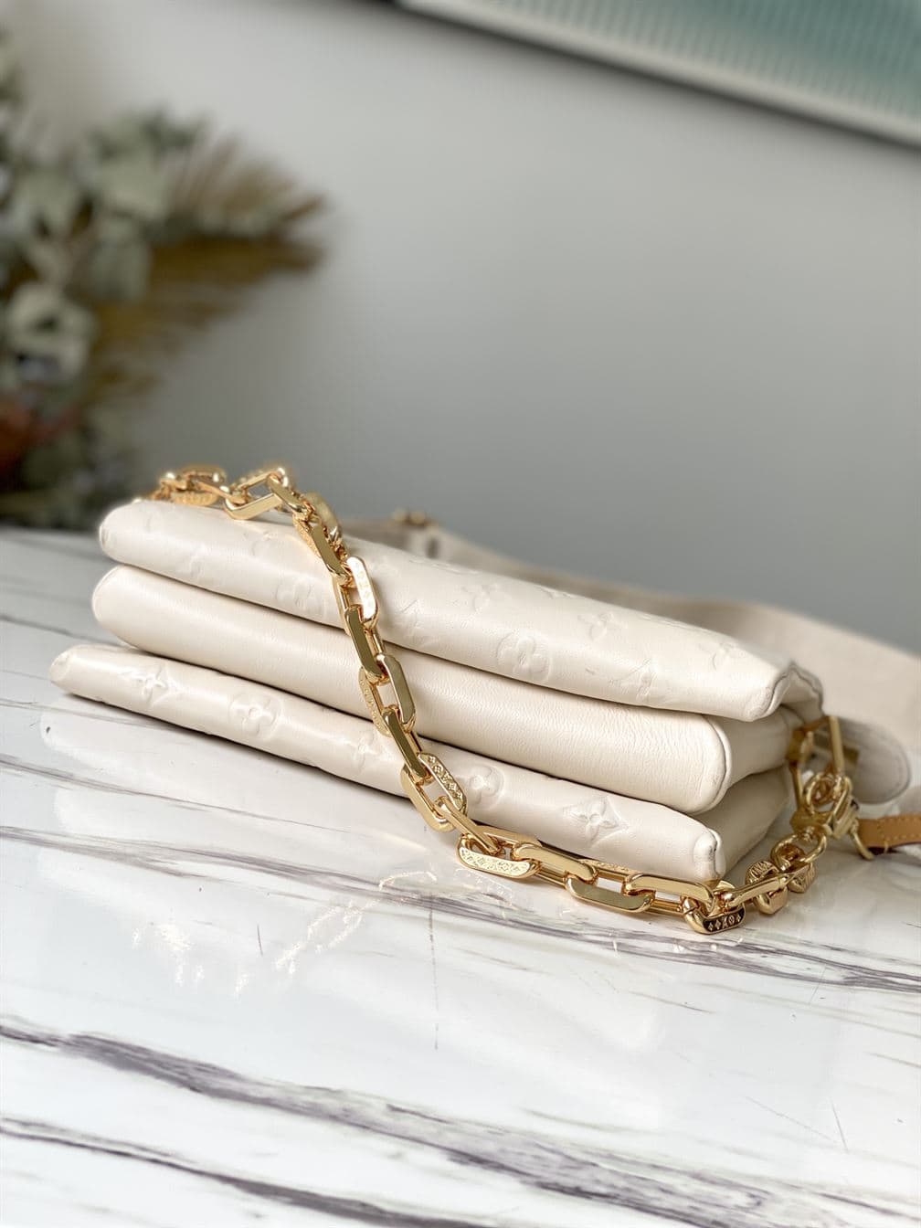 LOUIS VUITTON COUSSIN PM White – LW003