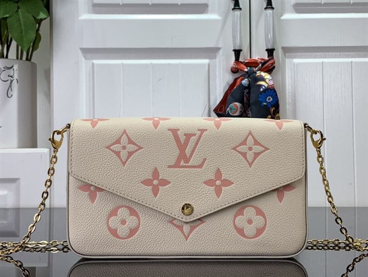 LOUIS VUITTON FELICIE POCHETTE MONOGRAM EMPREINTE LEATHER – LW125