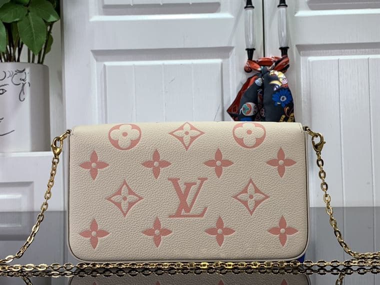 LOUIS VUITTON FELICIE POCHETTE MONOGRAM EMPREINTE LEATHER – LW125