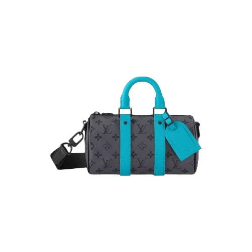 Louis Vuitton Keepall Bandoulière 25 Bag Blue – LW131