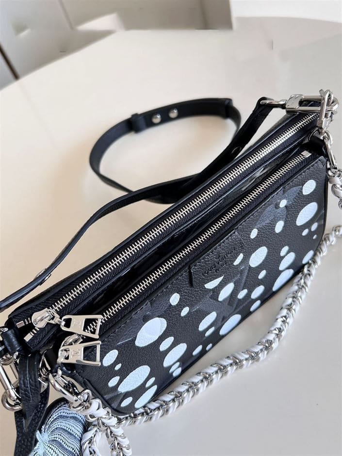LOUIS VUITTON LV X YK MULTI POCHETTE ACCESSOIRES MONOGRAM EMPREINTE – LW077
