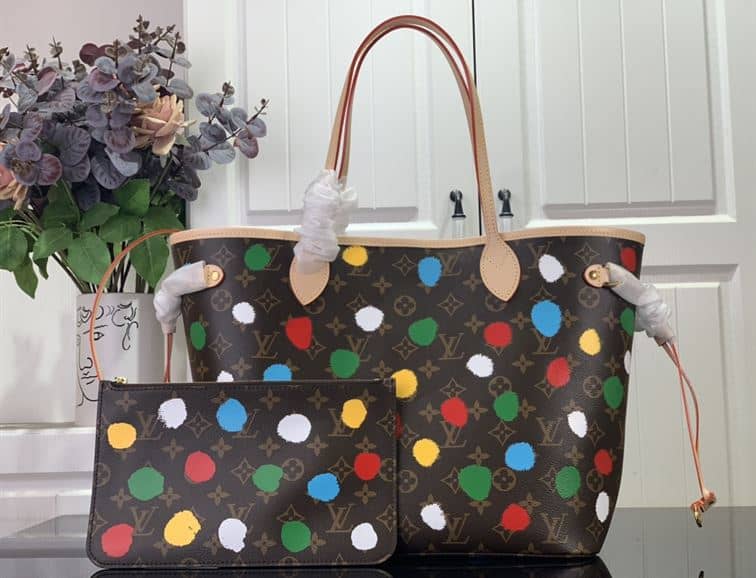 LOUIS VUITTON LV X YK NEVERFULL MM MONOGRAM – LW116