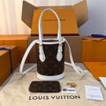 LOUIS VUITTON NANO BUCKET BROWN WHITE – LW134