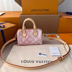 LOUIS VUITTON NANO SPEEDY PINK – LW132