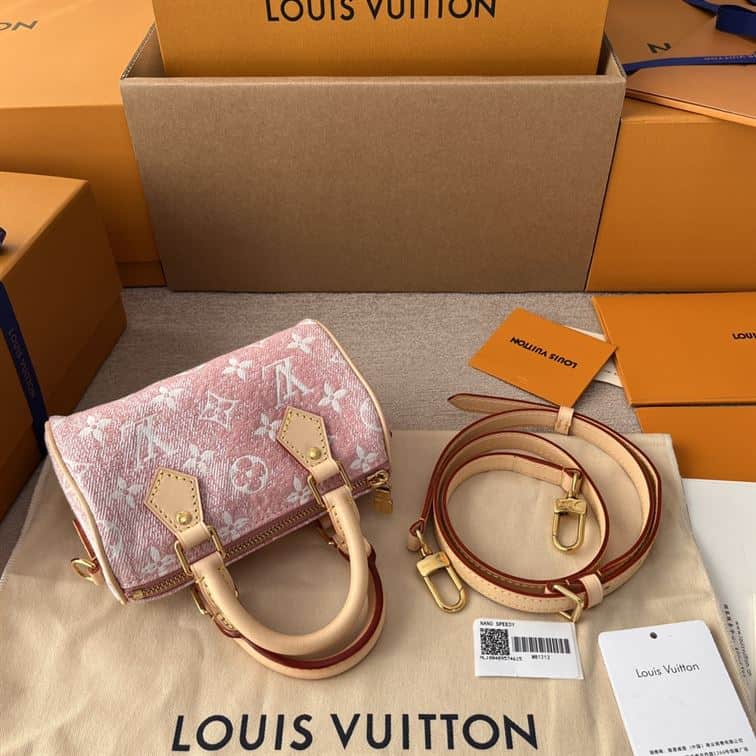 LOUIS VUITTON NANO SPEEDY PINK – LW132