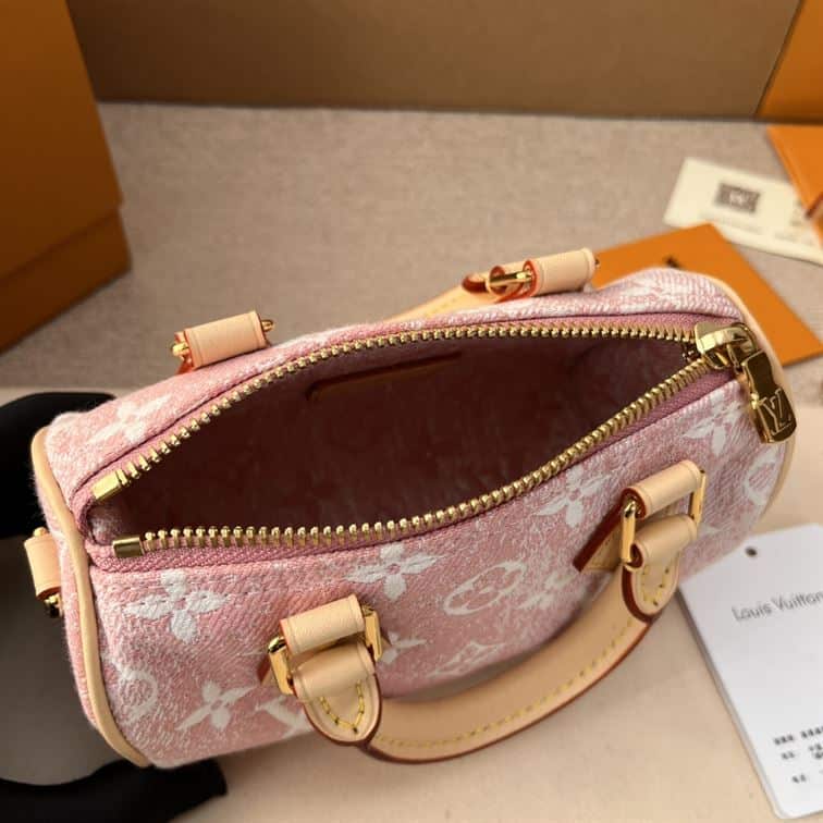 LOUIS VUITTON NANO SPEEDY PINK – LW132