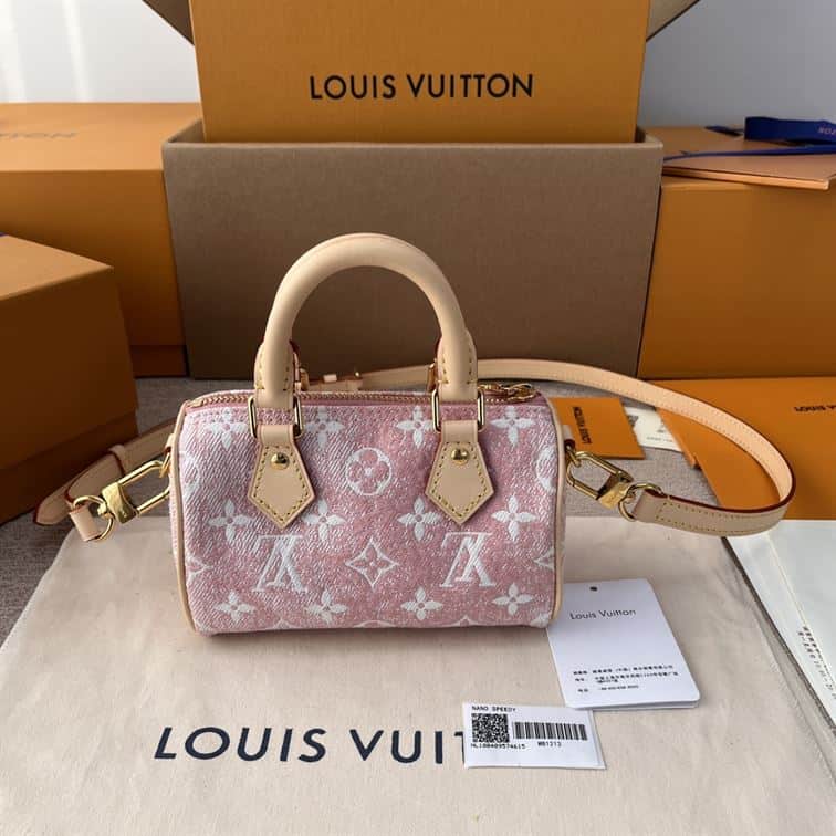 LOUIS VUITTON NANO SPEEDY PINK – LW132