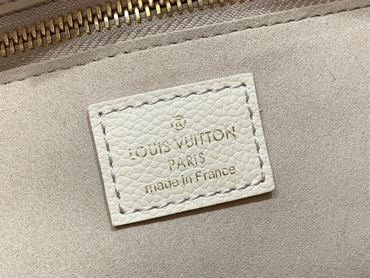LOUIS VUITTON NEVERFULL MM BICOLOR MONOGRAM EMPREINTE LEATHER – LW120