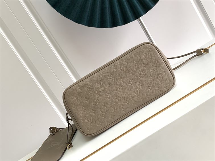 LOUIS VUITTON NEVERFULL MM TOURTERELLE MONOGRAM EMPREINTE – LW035