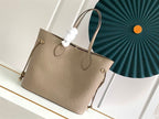 LOUIS VUITTON NEVERFULL MM TOURTERELLE MONOGRAM EMPREINTE – LW035