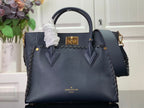 LOUIS VUITTON ON MY SIDE MM BLACK HIGH END LEATHERS – LW082