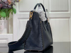 LOUIS VUITTON ON MY SIDE MM BLACK HIGH END LEATHERS – LW082