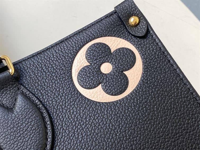 LOUIS VUITTON ONTHEGO MM BICOLOR MONOGRAM EMPREINTE – LW041