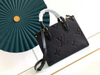 LOUIS VUITTON ONTHEGO PM BLACK MONOGRAM EMPREINTE – LW033