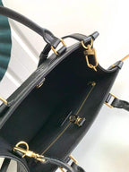 LOUIS VUITTON ONTHEGO PM BLACK MONOGRAM EMPREINTE – LW033