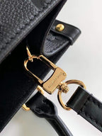 LOUIS VUITTON ONTHEGO PM BLACK MONOGRAM EMPREINTE – LW033