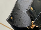 LOUIS VUITTON ONTHEGO PM BLACK MONOGRAM EMPREINTE – LW033