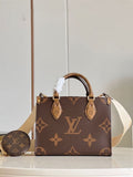 LOUIS VUITTON ONTHEGO PM MONOGRAM CANVAS – LW063