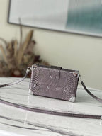 LOUIS VUITTON PETITE MALLE CROCODILIEN MAT – LW067
