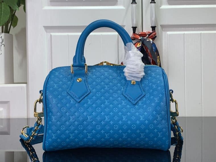 LOUIS VUITTON SPEEDY BANDOULIERE 20 Blue – LW091