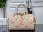 LOUIS VUITTON SPEEDY BANDOULIERE 20 MONOGRAM EMPREINTE LEATHER – LW123