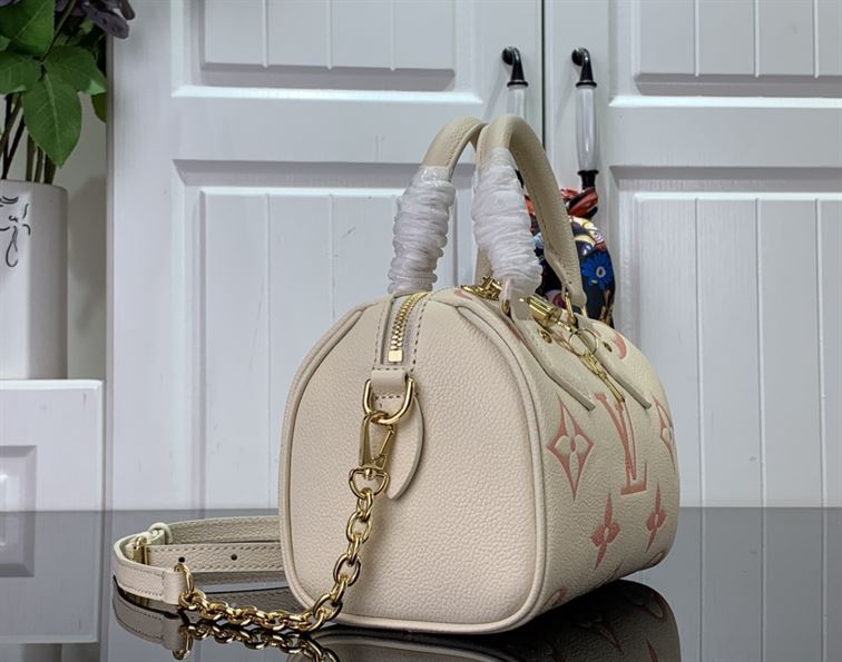 LOUIS VUITTON SPEEDY BANDOULIERE 20 MONOGRAM EMPREINTE LEATHER – LW123
