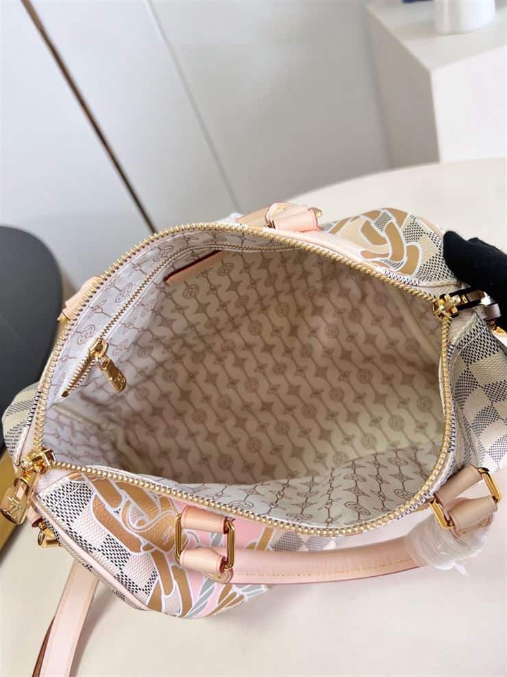 LOUIS VUITTON SPEEDY BANDOULIERE 25 DAMIER AZUR CANVAS – LW117