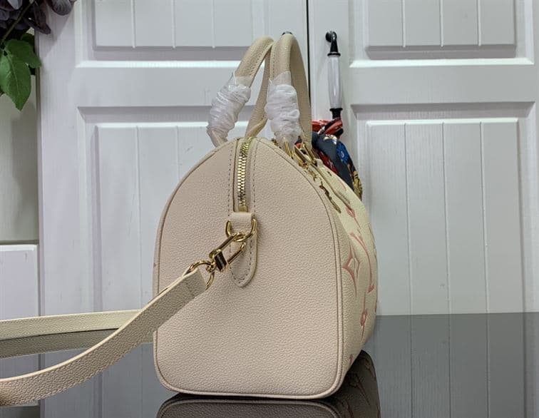 LOUIS VUITTON SPEEDY BANDOULIERE 25 MONOGRAM EMPREINTE LEATHER – LW126