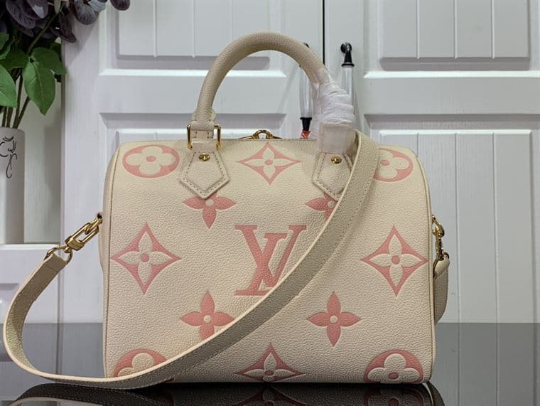 LOUIS VUITTON SPEEDY BANDOULIERE 25 MONOGRAM EMPREINTE LEATHER – LW126