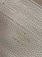 LOUIS VUITTON WALLET ON CHAIN IVY BICOLOR MONOGRAM EMPREINTE LEATHER – LW038