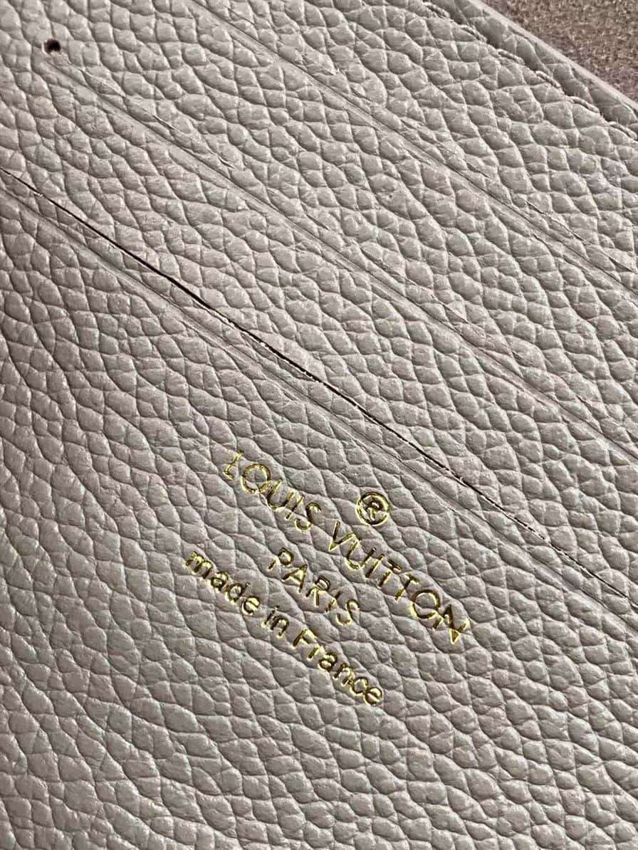 LOUIS VUITTON WALLET ON CHAIN IVY BICOLOR MONOGRAM EMPREINTE LEATHER – LW038