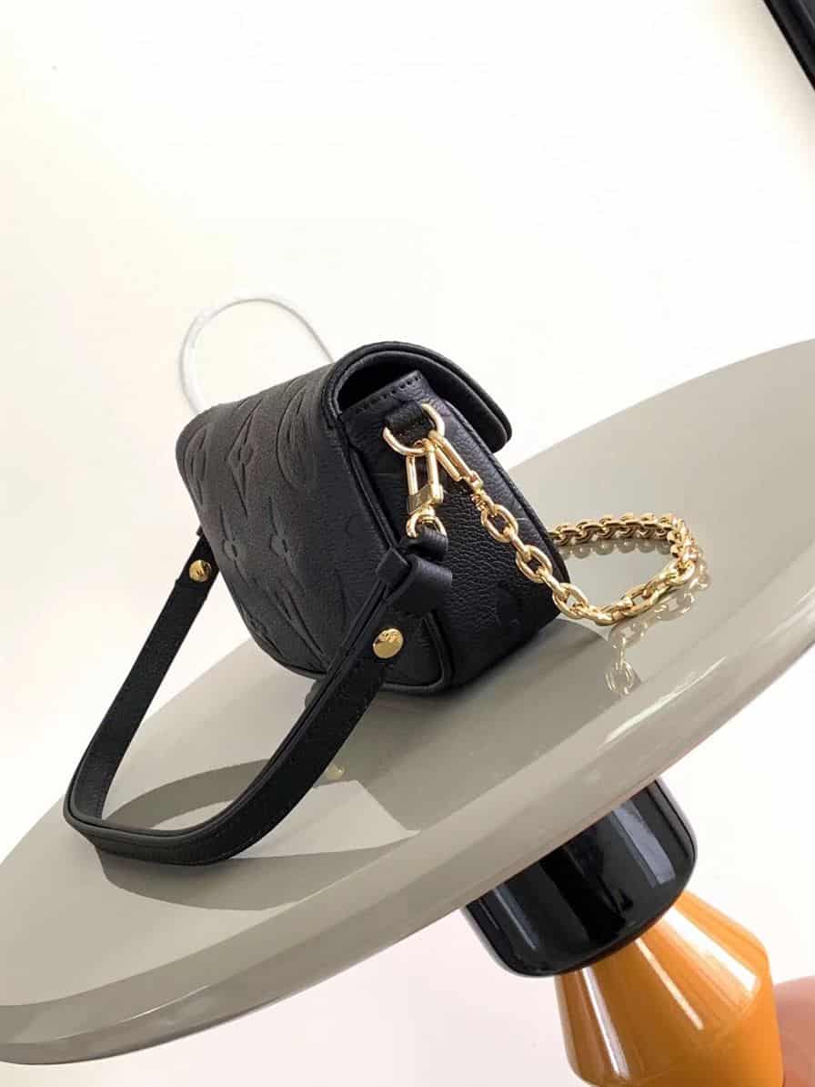 LOUIS VUITTON WALLET ON CHAIN IVY MONOGRAM EMPREINTE LEATHER – LW036