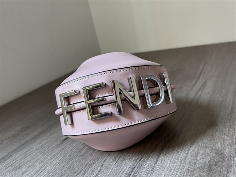 NANO FENDYGRAPHY PURPLE LEATHER CHARM – F039