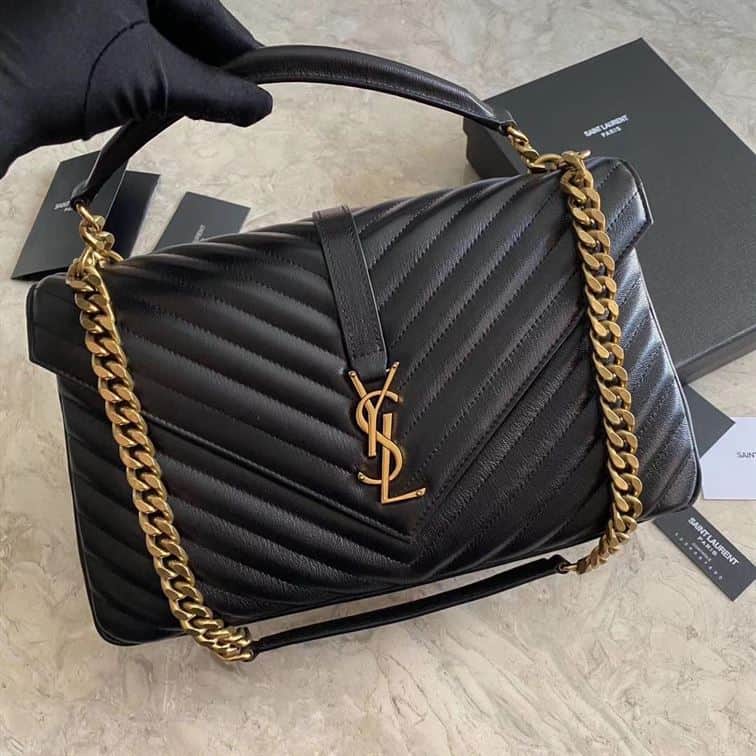 YSL COLLEGE BLACK BAG – YB003