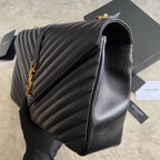YSL COLLEGE BLACK BAG – YB003