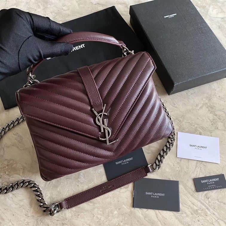 YSL COLLEGE RED PLUM BAG – YB004