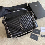 YSL COLLEGE BLACK BAG – YB005