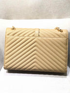 YSL COLLEGE MATT GOLD BAG – YB022