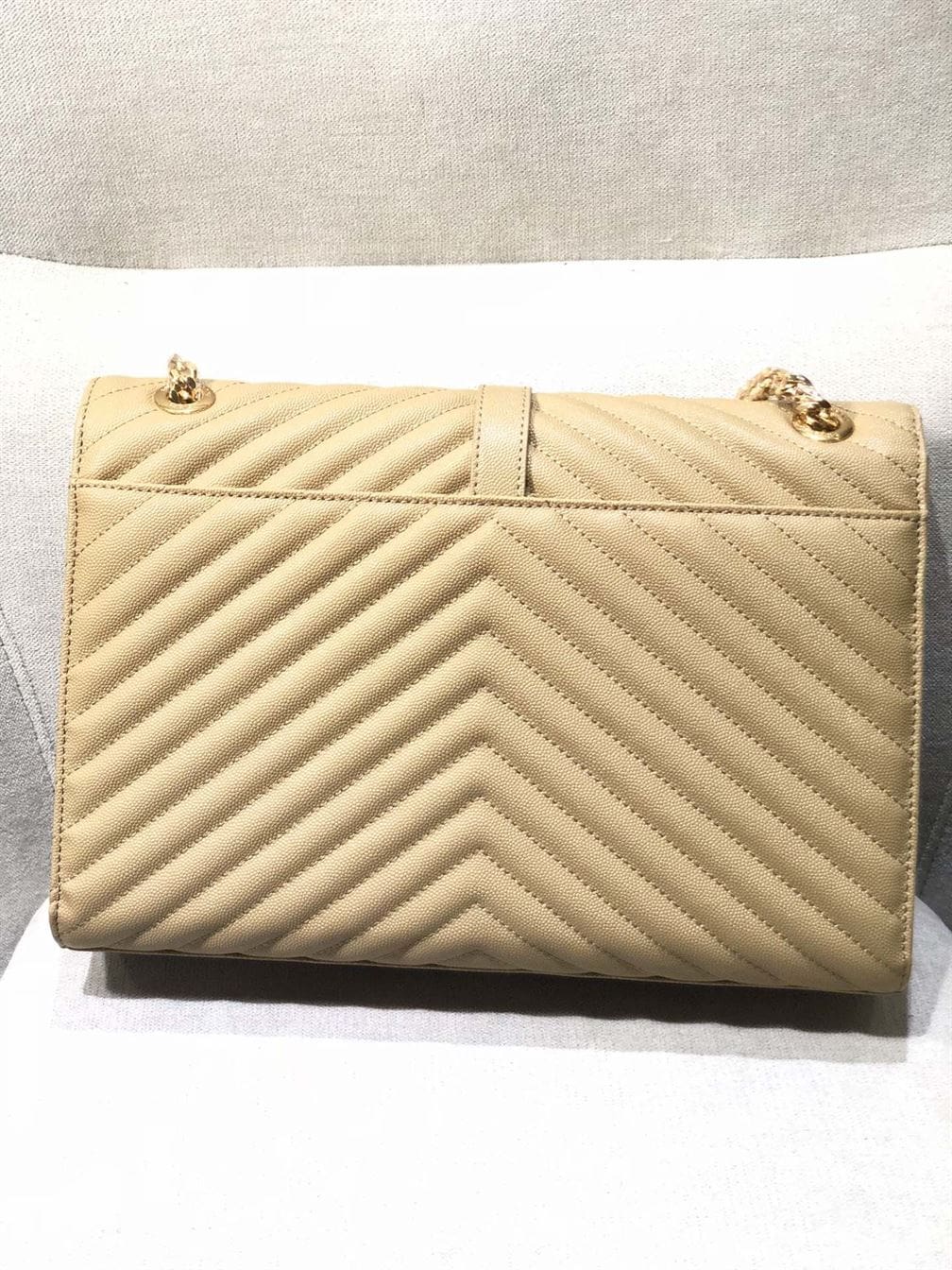 YSL COLLEGE MATT GOLD BAG – YB022