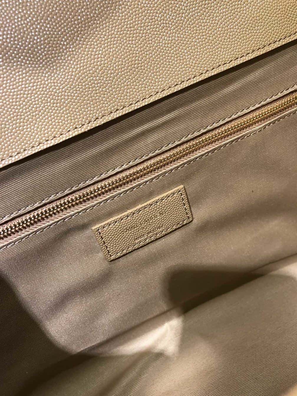 YSL COLLEGE MATT GOLD BAG – YB022