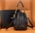 YSL EMMANUELLE SMALL BUCKET BAG IN QUILTED LAMBSKIN – YB043