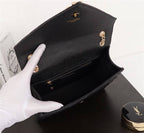 YSL ENVELOPE MEDIUM CHAIN BAG IN SUPPLE MATELASSÉ LEATHER – YB036